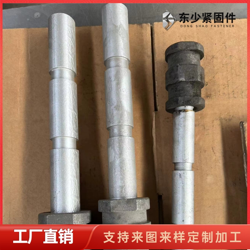 景德镇市高铁桥梁预埋螺栓钢结构大六角螺栓 - 方案